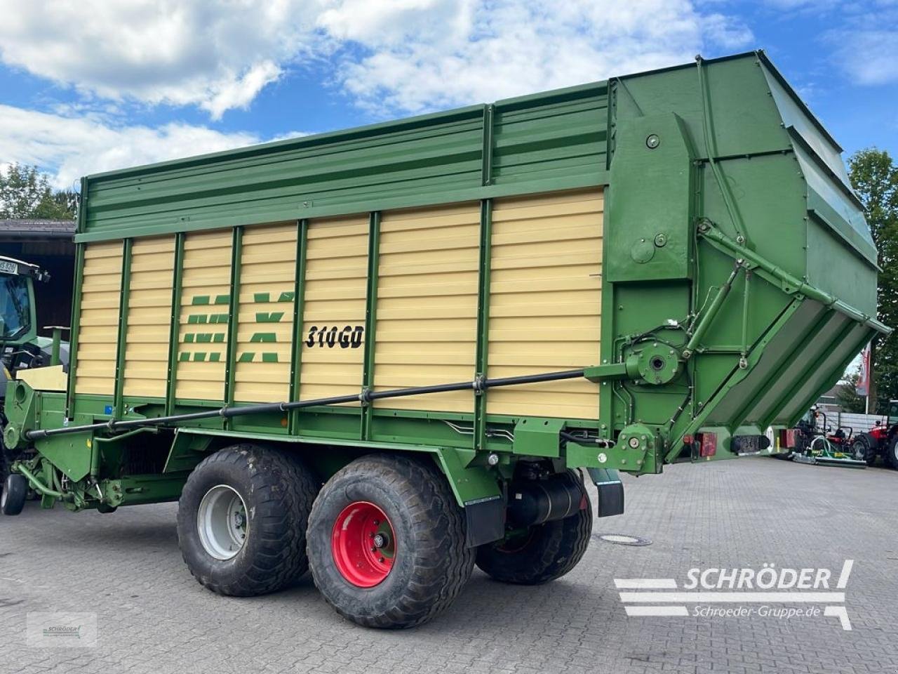 Ladewagen типа Krone MX 310, Gebrauchtmaschine в Westerstede (Фотография 2)