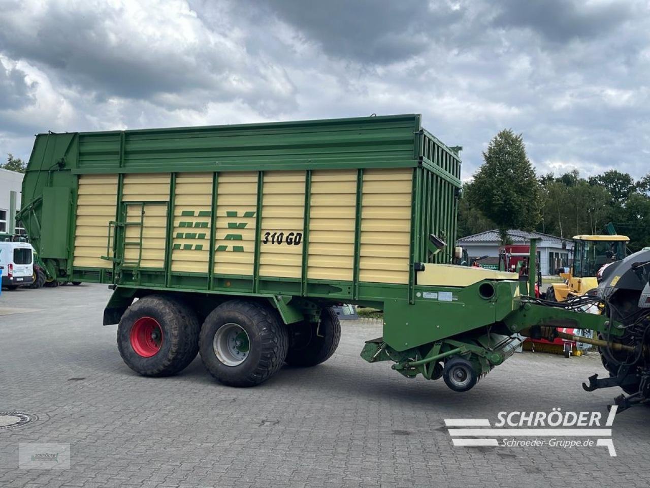 Ladewagen типа Krone MX 310, Gebrauchtmaschine в Westerstede (Фотография 4)