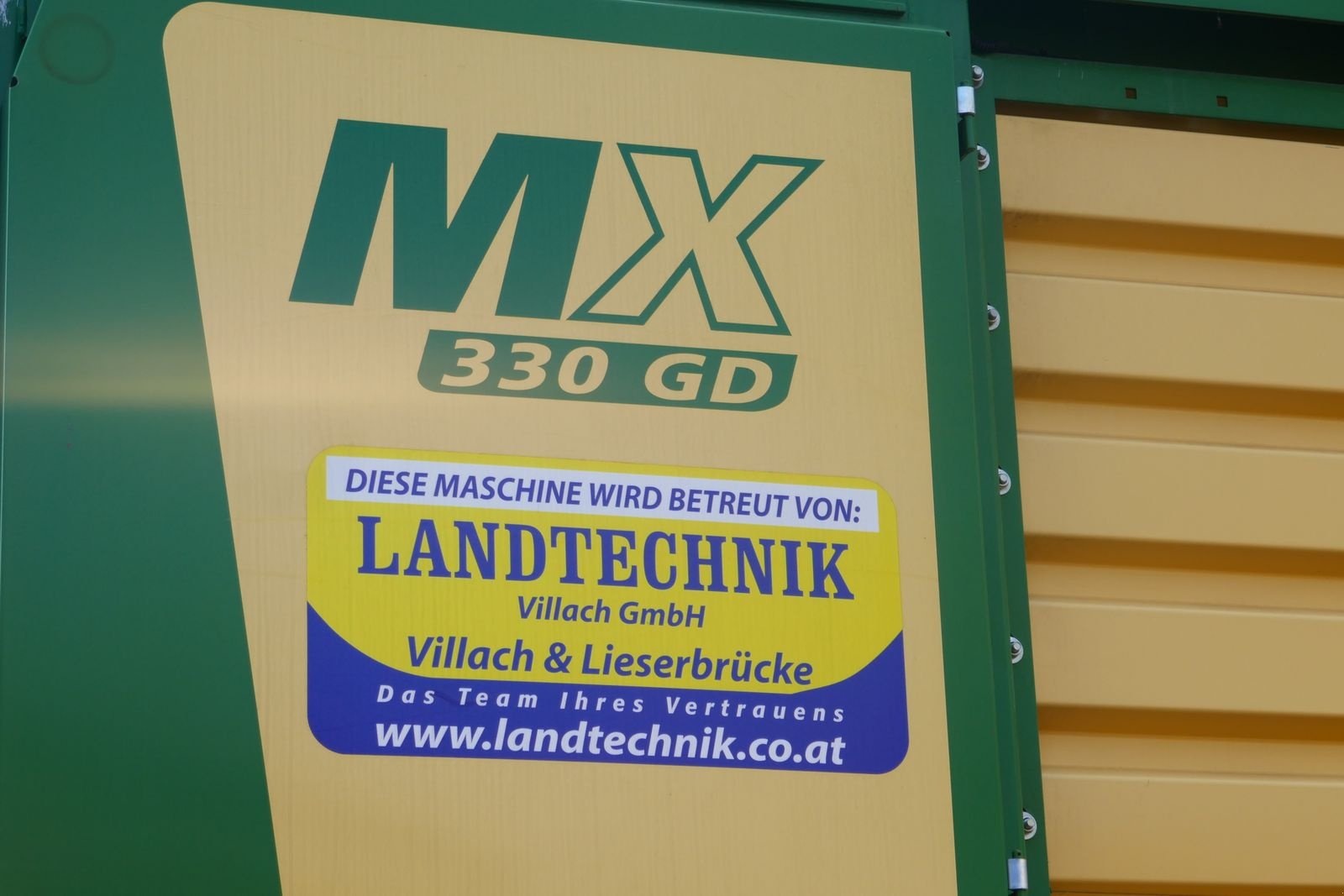 Ladewagen Türe ait Krone MX 330 GD, Gebrauchtmaschine içinde Villach (resim 9)