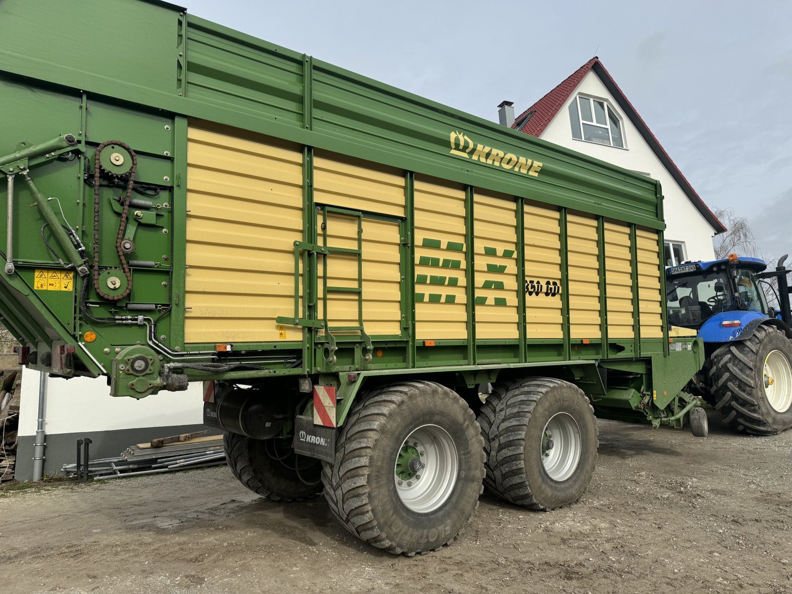 Ladewagen del tipo Krone MX 350 GD, Gebrauchtmaschine en Bühlertann (Imagen 1)