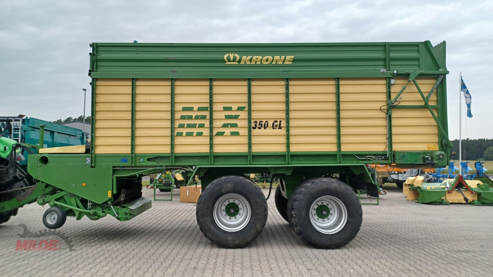 Ladewagen del tipo Krone MX 350 GL, Gebrauchtmaschine en Creußen (Imagen 1)