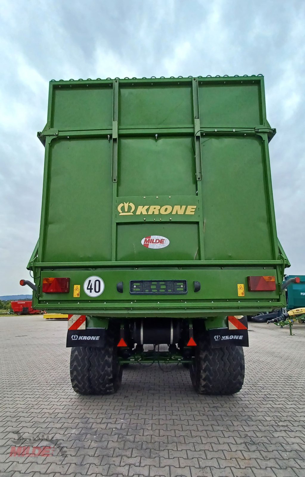 Ladewagen del tipo Krone MX 350 GL, Gebrauchtmaschine en Creußen (Imagen 4)