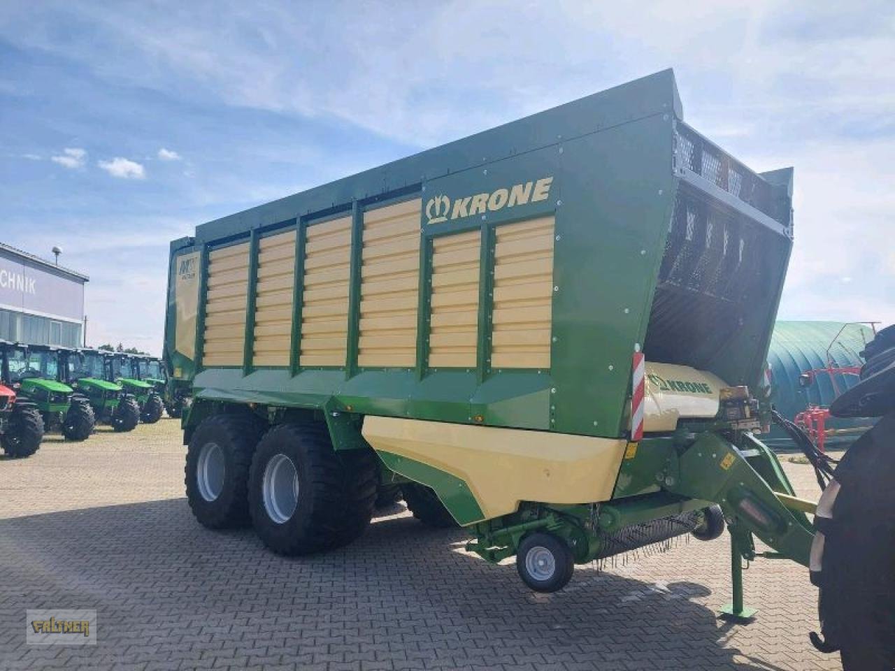 Ladewagen Türe ait Krone MX 370 GL, Gebrauchtmaschine içinde Büchlberg (resim 2)