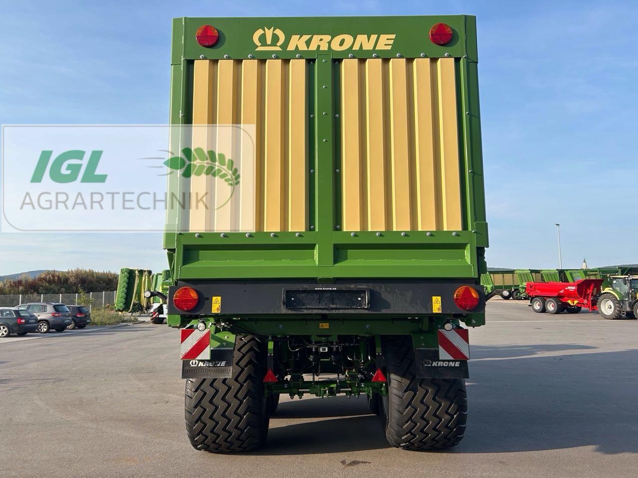 Ladewagen типа Krone MX 370 GL, Gebrauchtmaschine в Nabburg (Фотография 13)