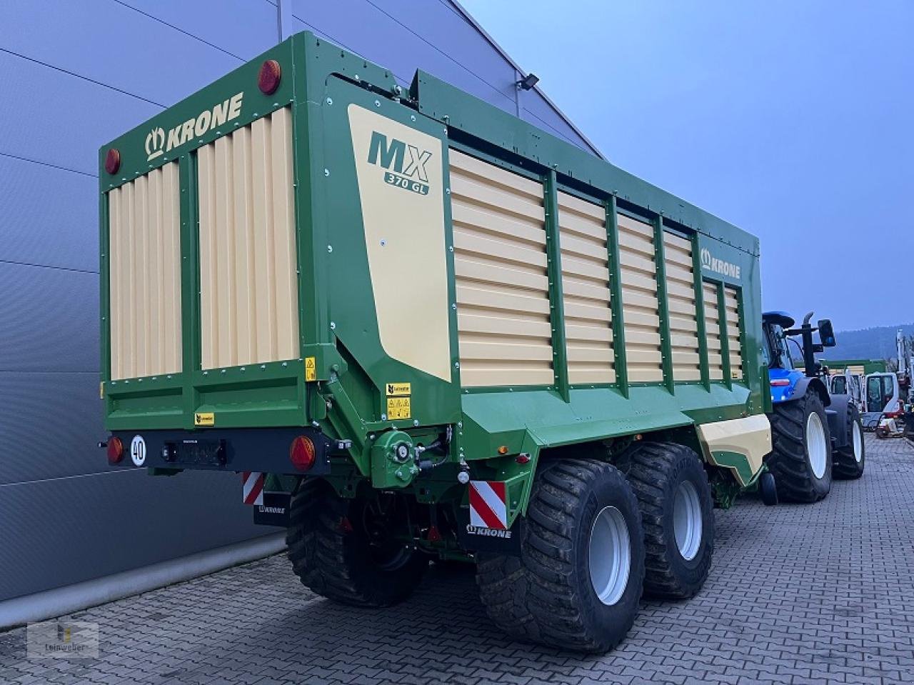 Ladewagen del tipo Krone MX 370 GL, Gebrauchtmaschine en Neuhof - Dorfborn (Imagen 3)