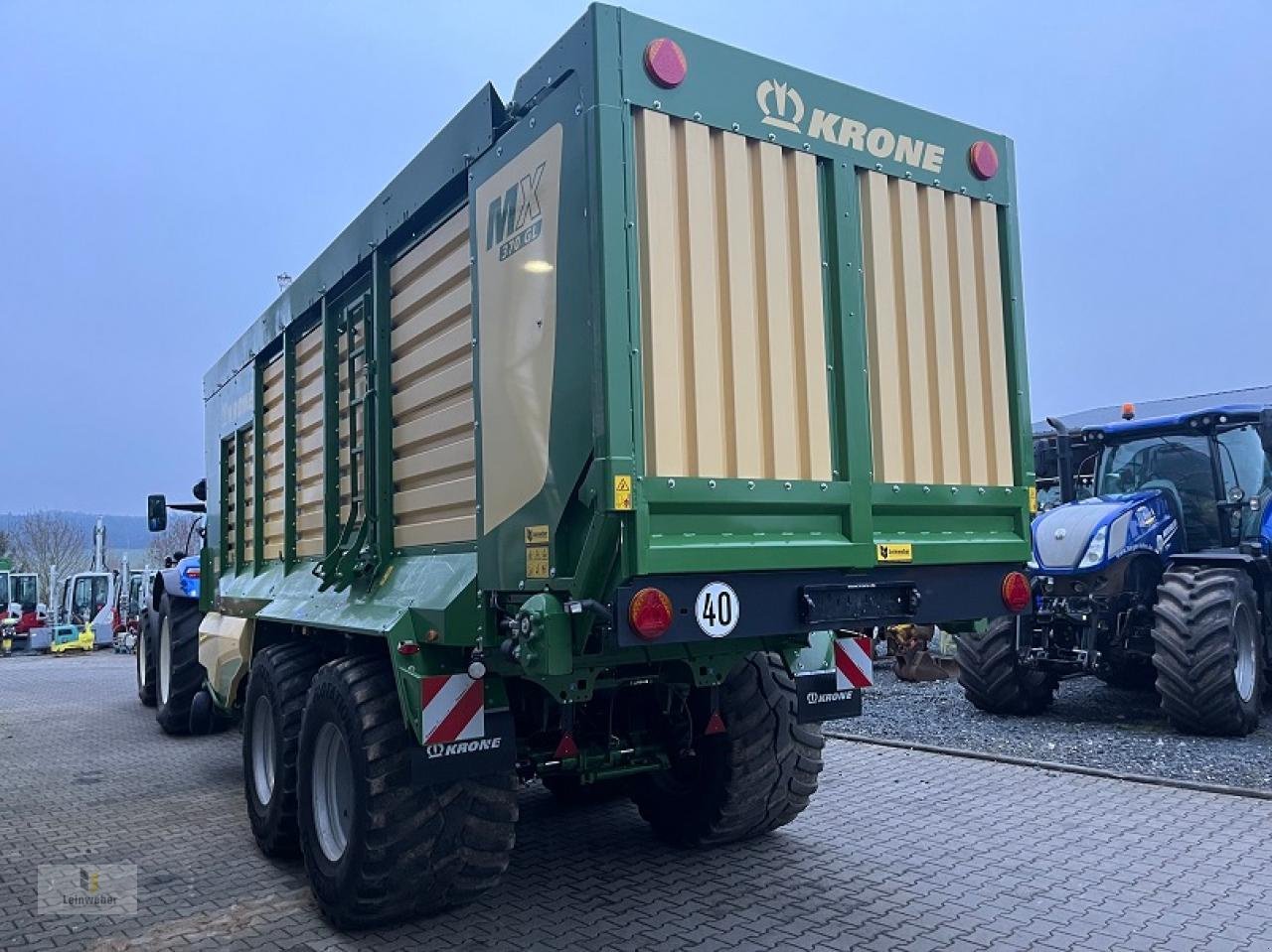 Ladewagen del tipo Krone MX 370 GL, Gebrauchtmaschine en Neuhof - Dorfborn (Imagen 4)