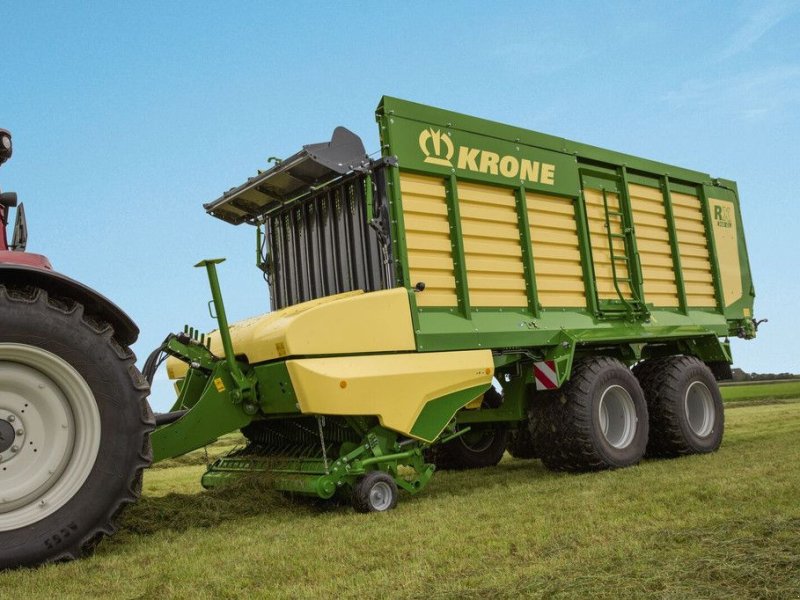 Ladewagen des Typs Krone Opraapwagens, Neumaschine in Goudriaan (Bild 1)