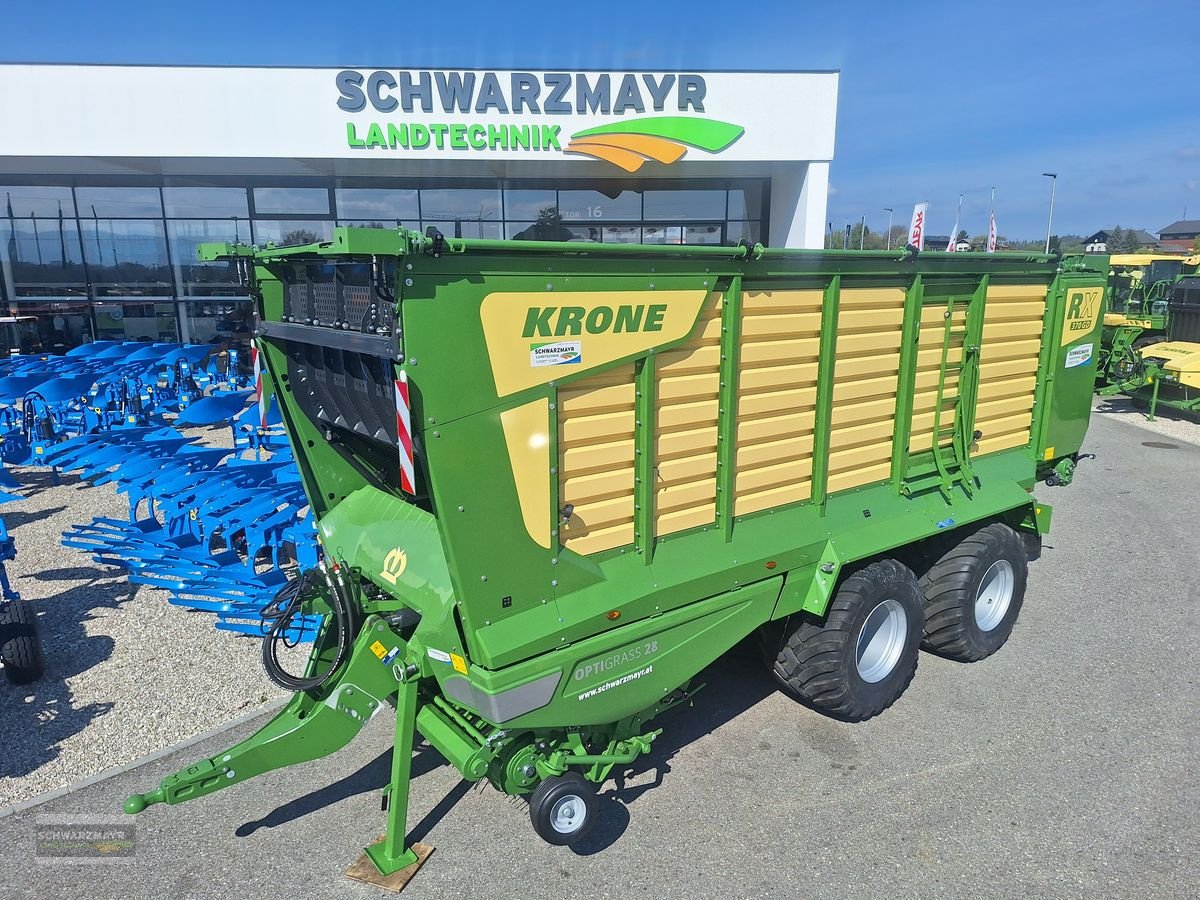 Ladewagen del tipo Krone RX 370 GD Kurzschn., Neumaschine In Aurolzmünster (Immagine 1)