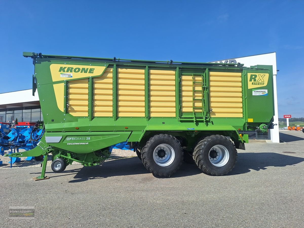 Ladewagen del tipo Krone RX 370 GD Kurzschn., Neumaschine In Aurolzmünster (Immagine 2)