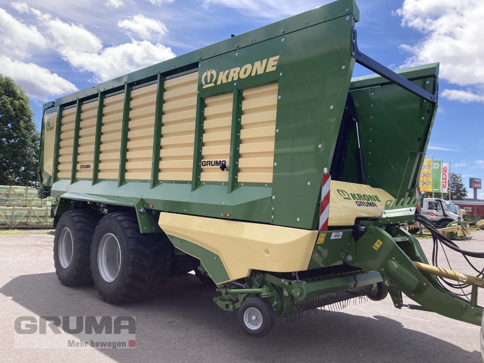 Ladewagen van het type Krone RX 400 GL, Neumaschine in Germaringen (Foto 1)