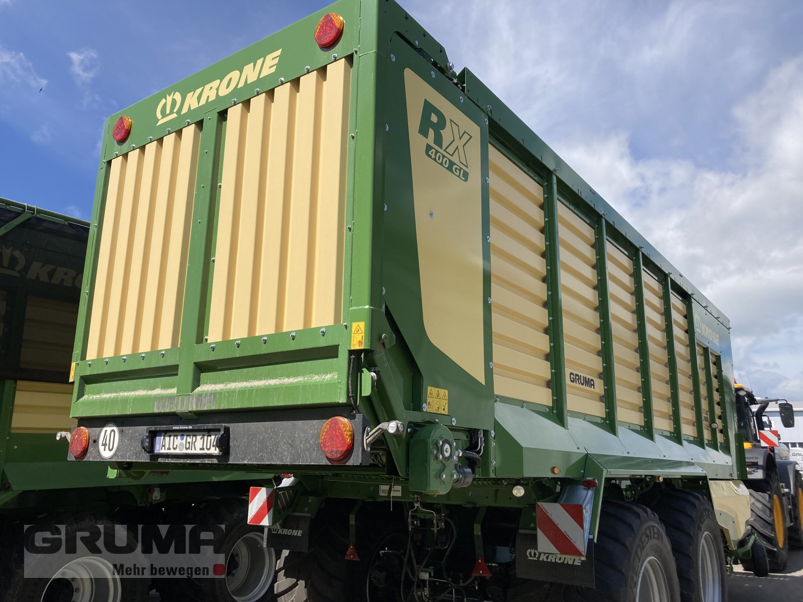 Ladewagen van het type Krone RX 400 GL, Neumaschine in Germaringen (Foto 8)