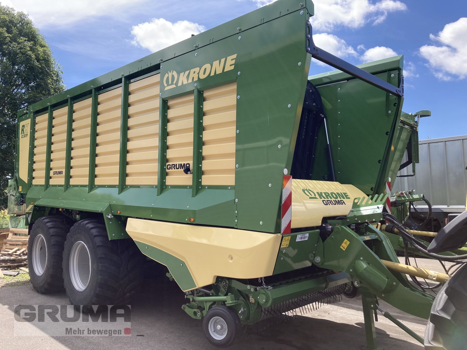 Ladewagen van het type Krone RX 400 GL, Neumaschine in Germaringen (Foto 9)