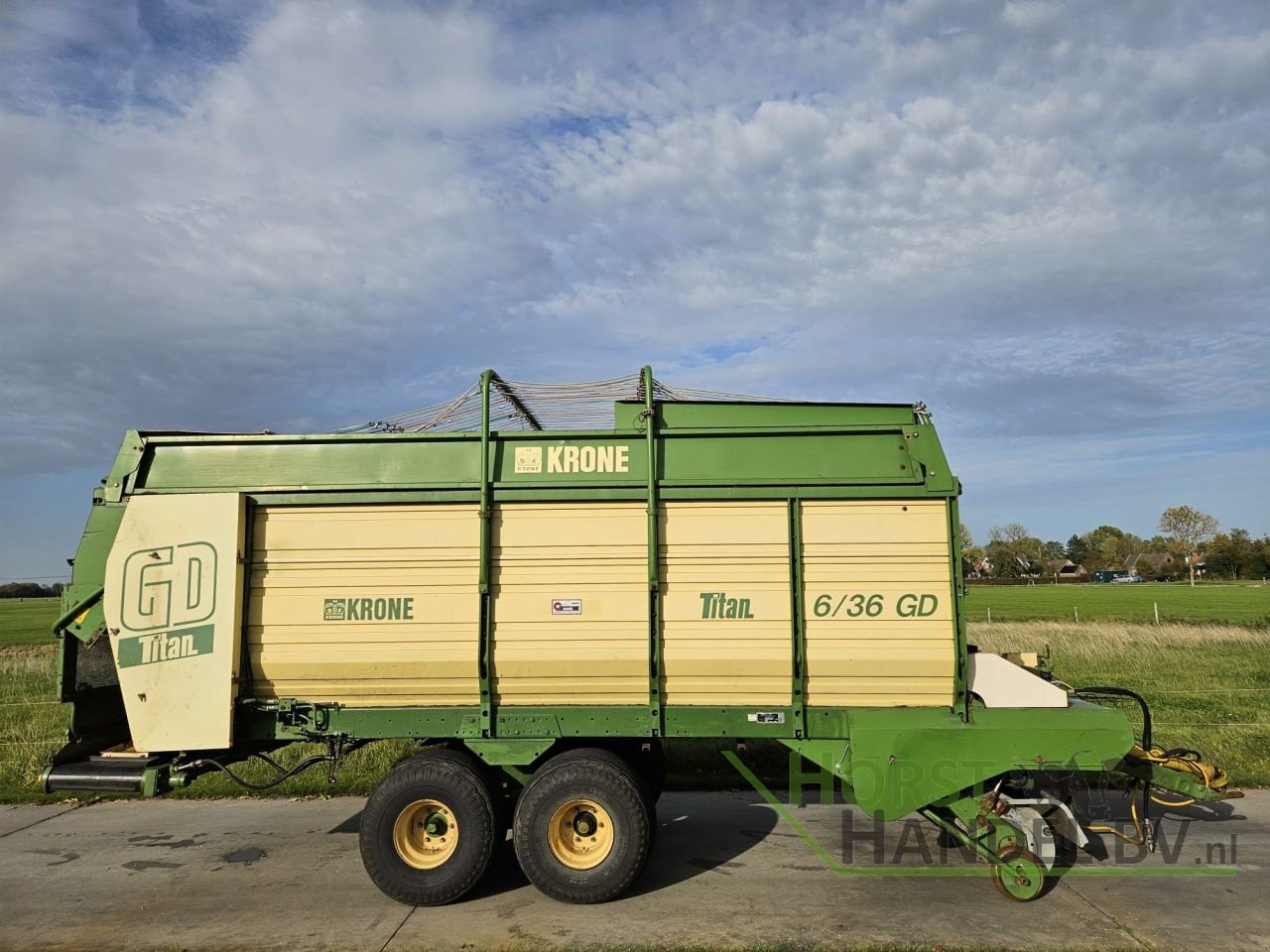 Ladewagen van het type Krone Titan 6/36 GD, Gebrauchtmaschine in Garnwerd (Foto 2)