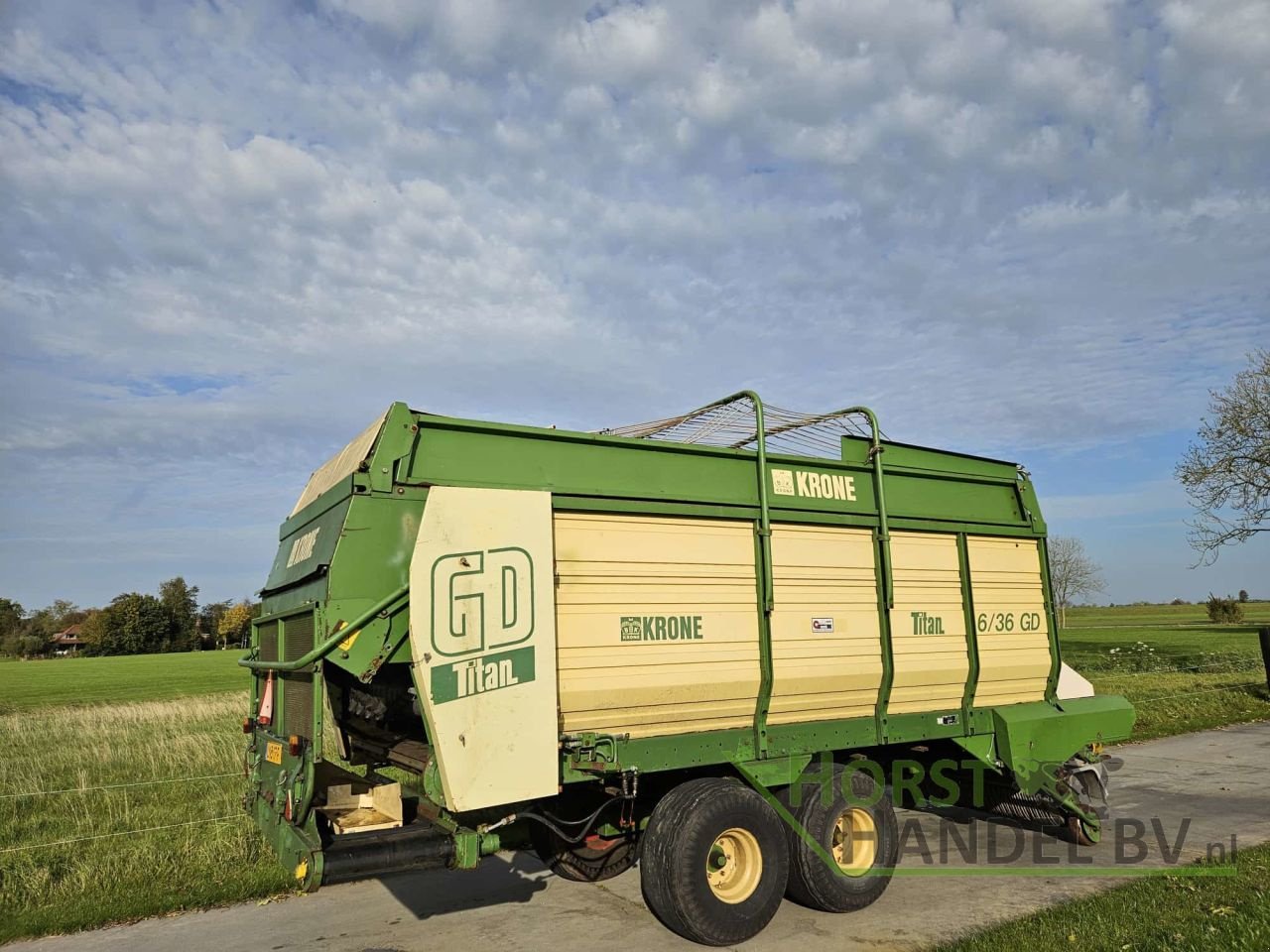 Ladewagen Türe ait Krone Titan 6/36 GD, Gebrauchtmaschine içinde Garnwerd (resim 3)