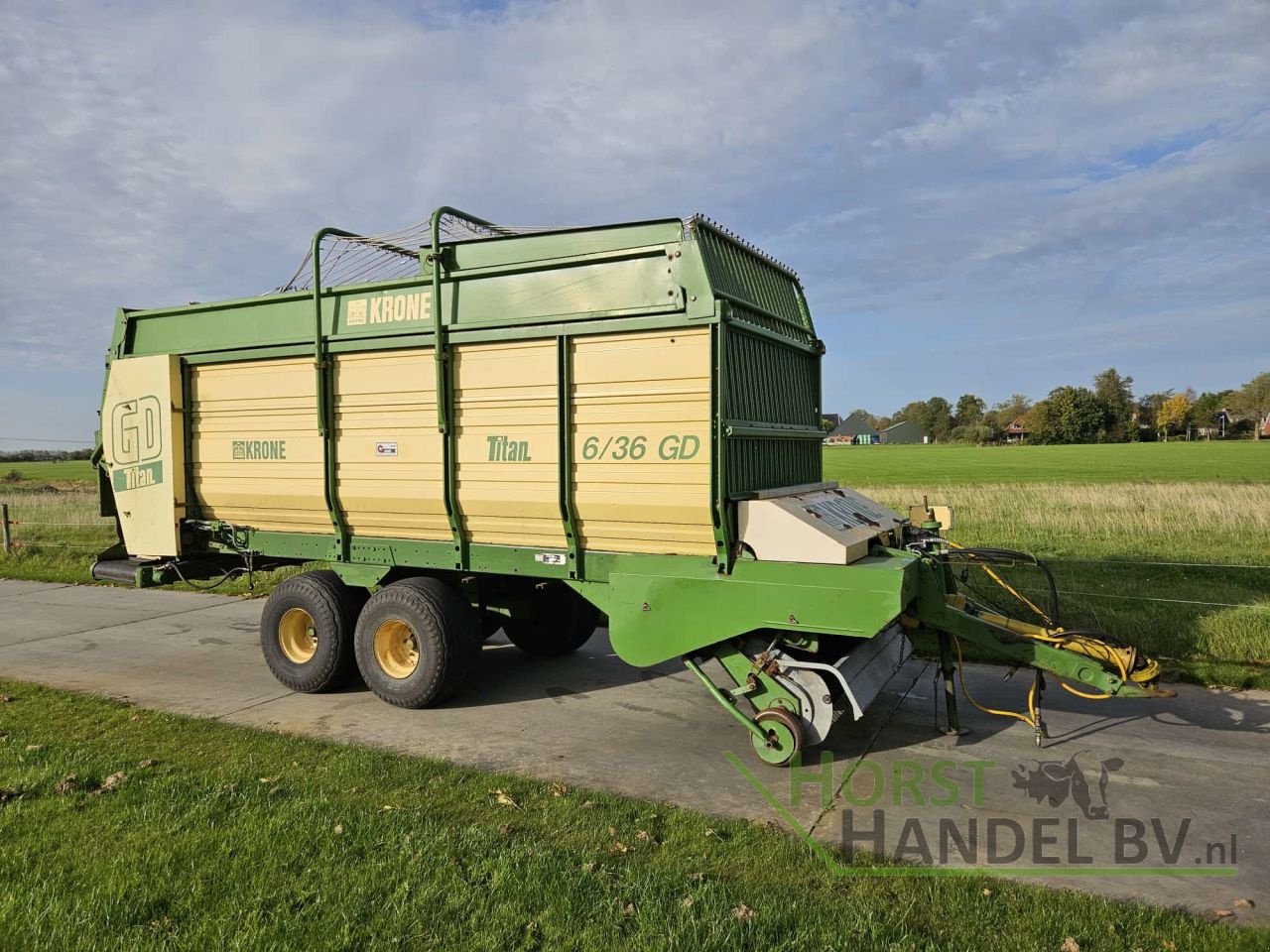 Ladewagen typu Krone Titan 6/36 GD, Gebrauchtmaschine w Garnwerd (Zdjęcie 1)