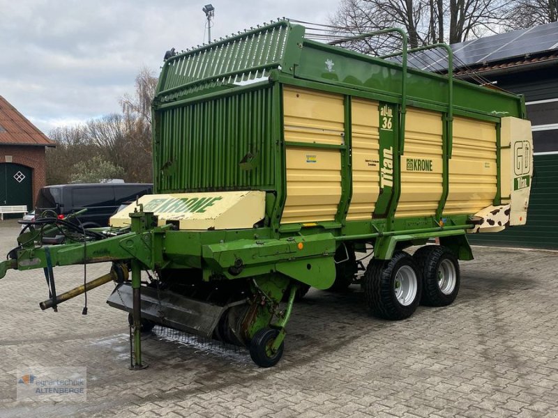 Ladewagen del tipo Krone Titan 6/36 GD, Gebrauchtmaschine In Altenberge (Immagine 1)