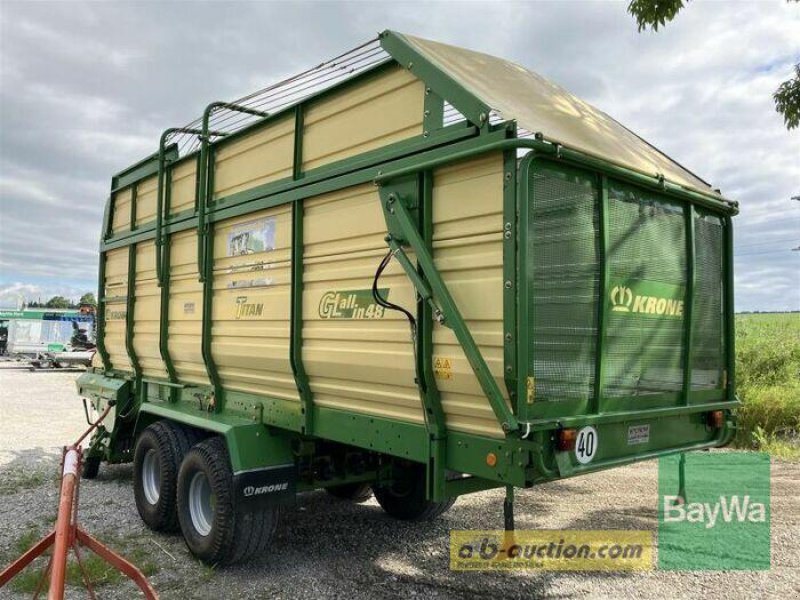 Ladewagen del tipo Krone TITAN 6-48 ALL-IN, Gebrauchtmaschine en Schönau (Imagen 2)