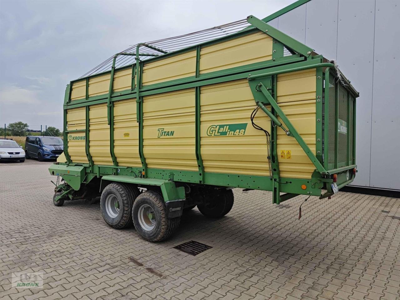 Ladewagen tip Krone Titan 6/48 GL, Gebrauchtmaschine in Zorbau (Poză 7)