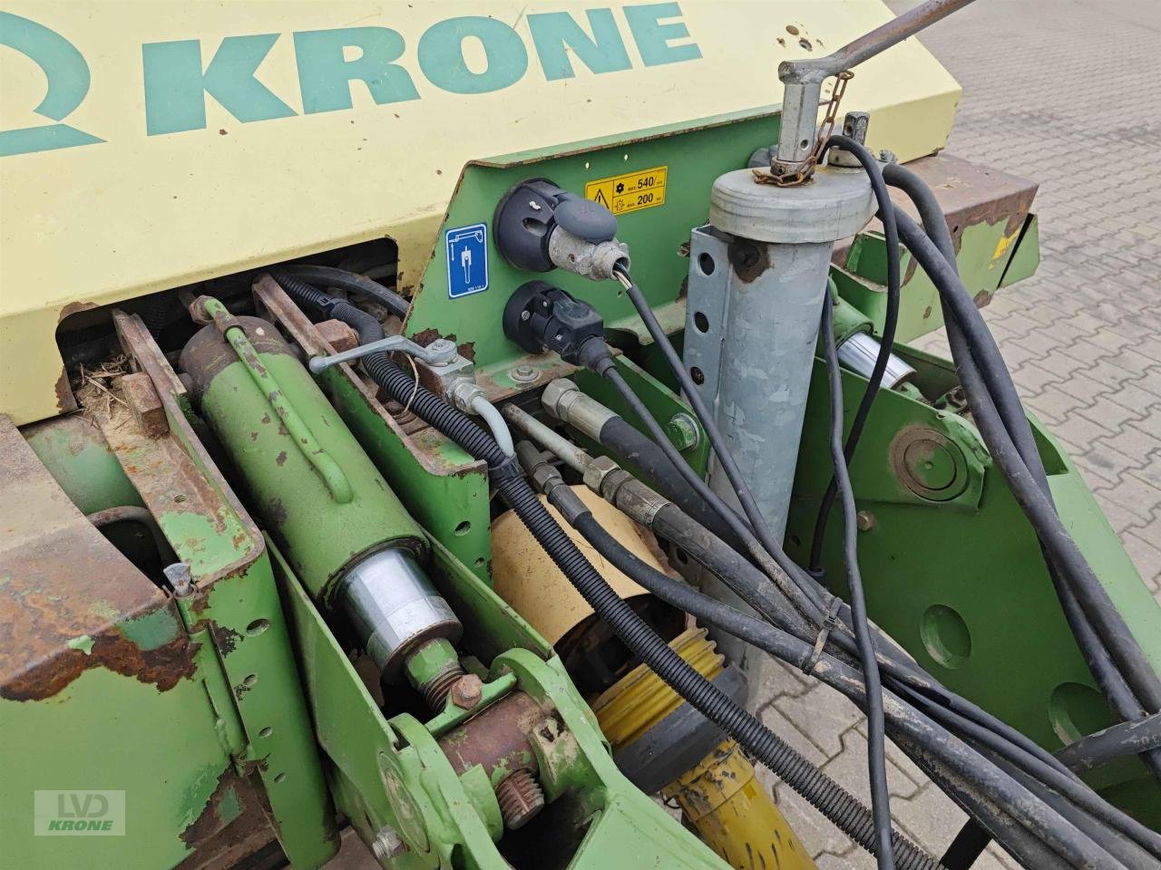 Ladewagen del tipo Krone Titan 6/48 GL, Gebrauchtmaschine en Zorbau (Imagen 13)