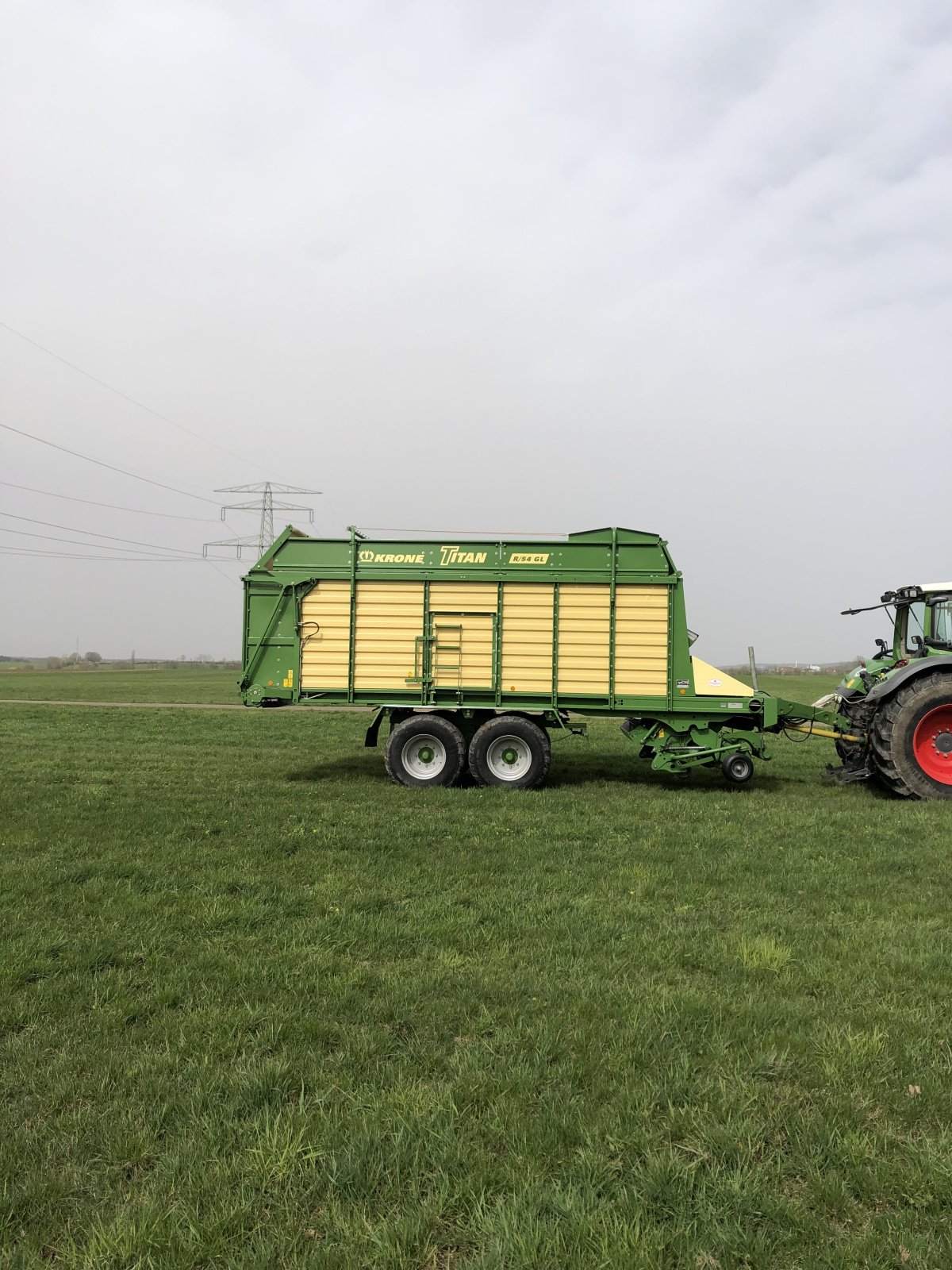 Ladewagen tip Krone Titan R/54 GL, Gebrauchtmaschine in Tyrolsberg (Poză 1)