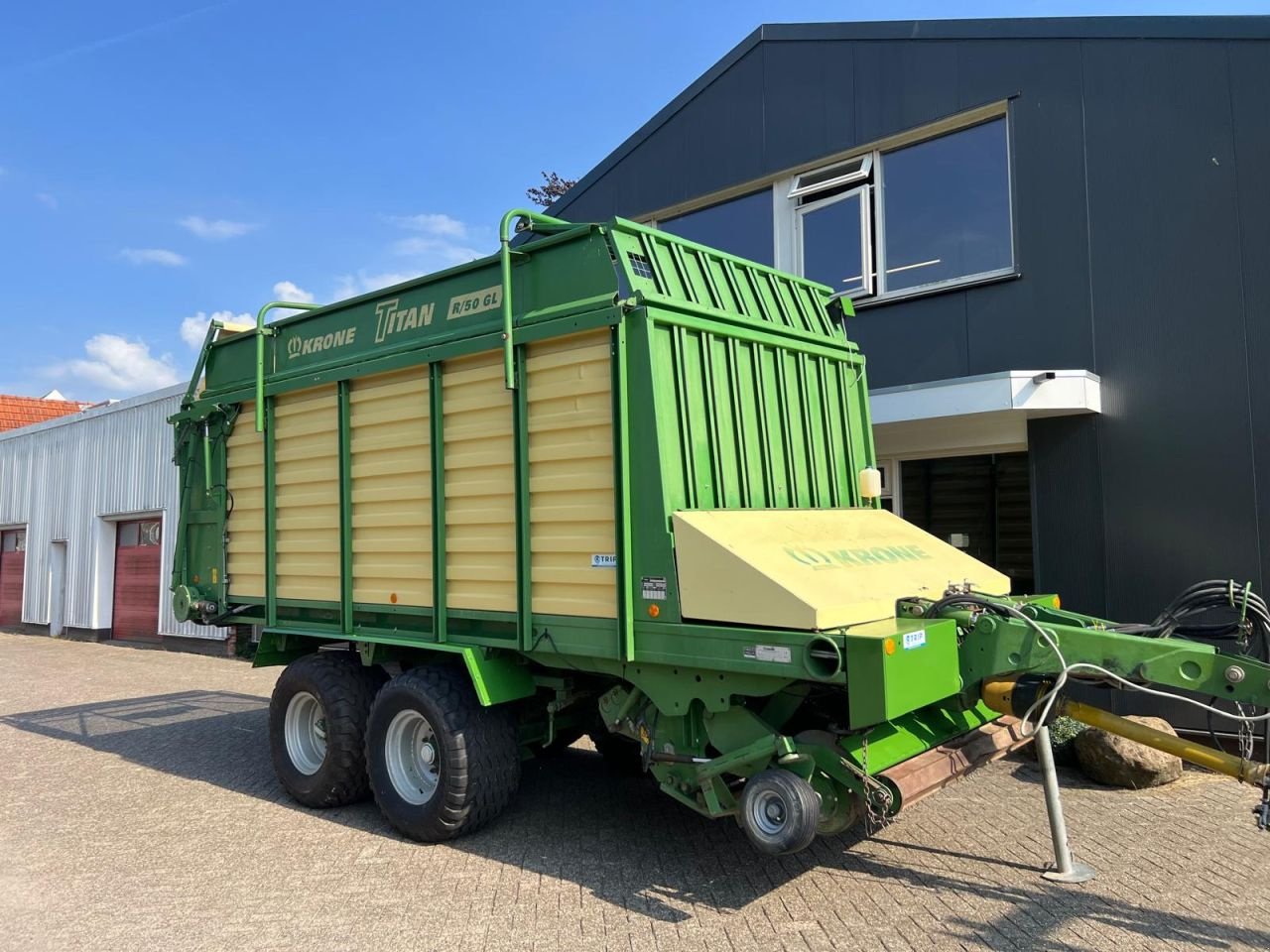 Ladewagen des Typs Krone Titan R50 GL, Gebrauchtmaschine in Vroomshoop (Bild 1)