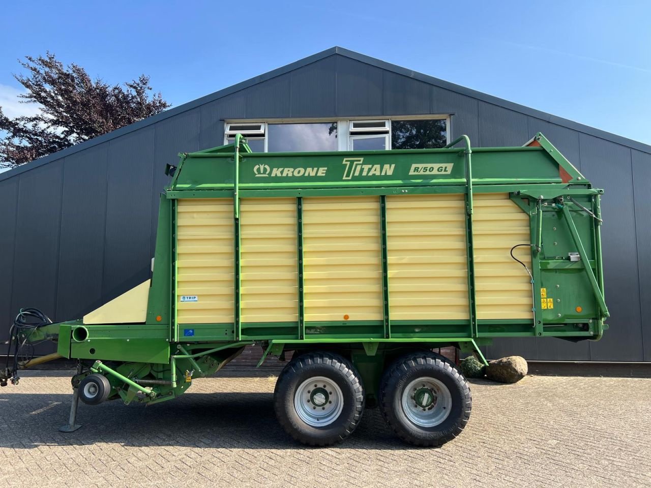 Ladewagen des Typs Krone Titan R50 GL, Gebrauchtmaschine in Vroomshoop (Bild 5)