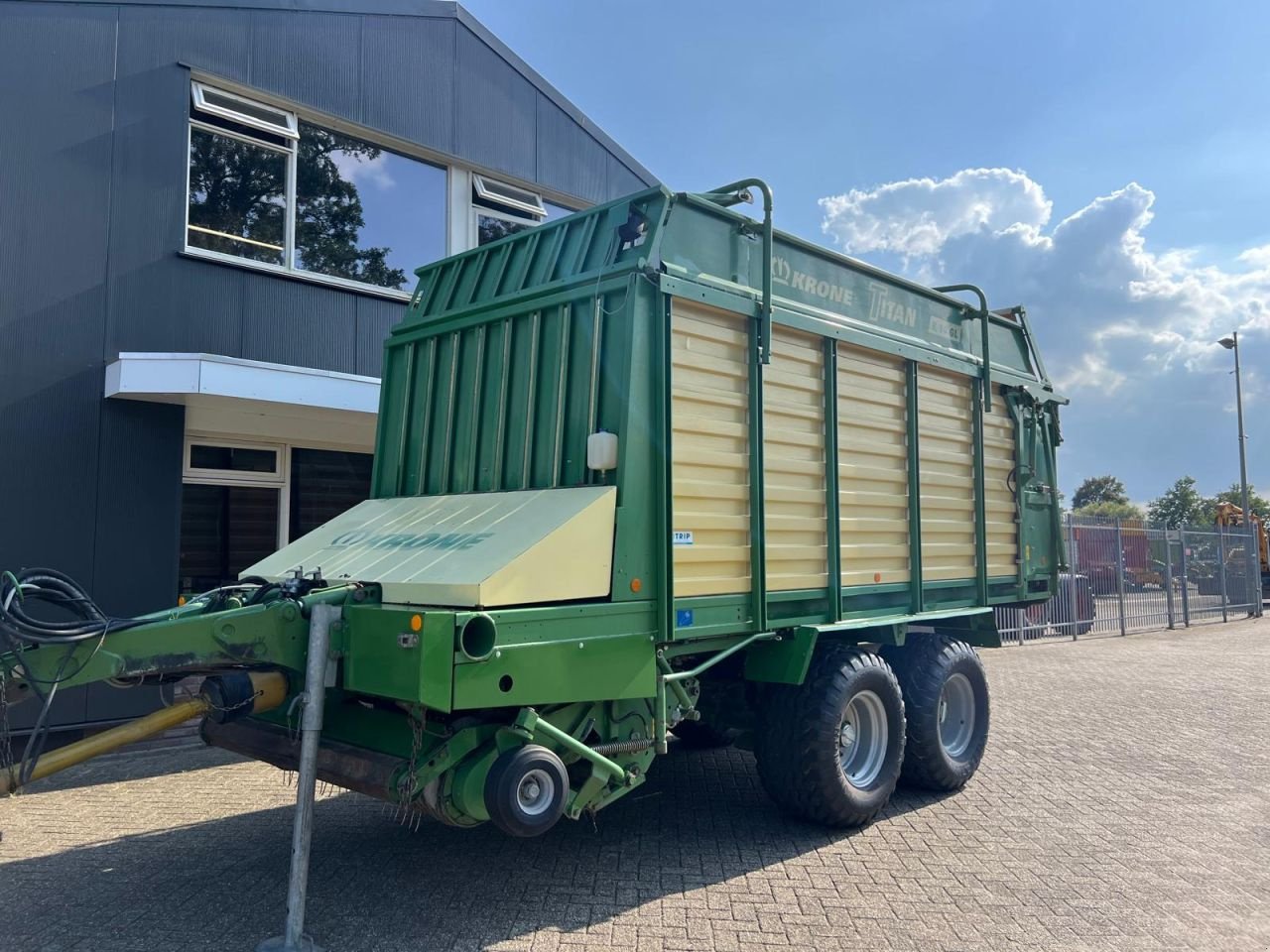 Ladewagen del tipo Krone Titan R50 GL, Gebrauchtmaschine en Vroomshoop (Imagen 4)