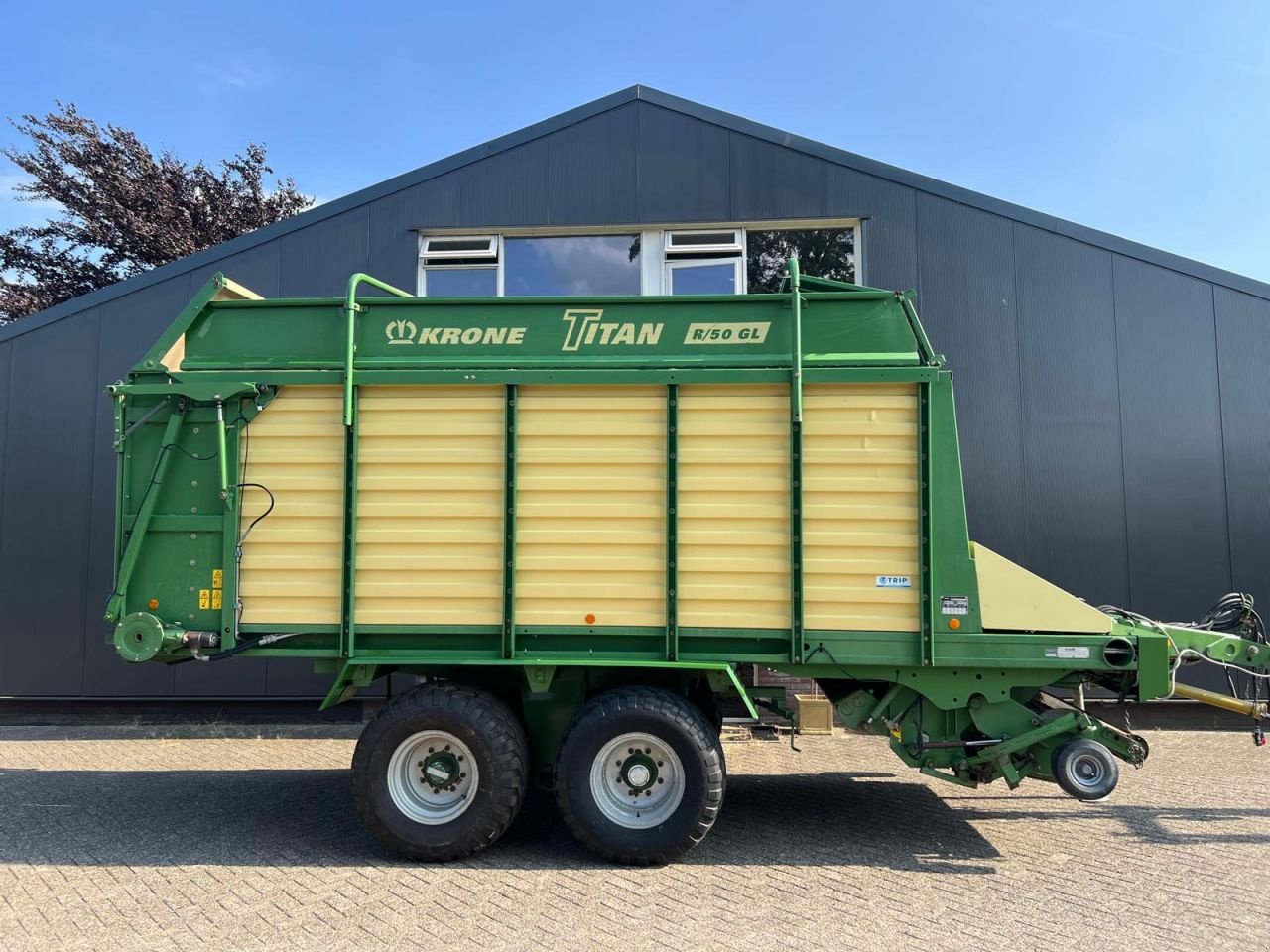 Ladewagen del tipo Krone Titan R50 GL, Gebrauchtmaschine en Vroomshoop (Imagen 2)