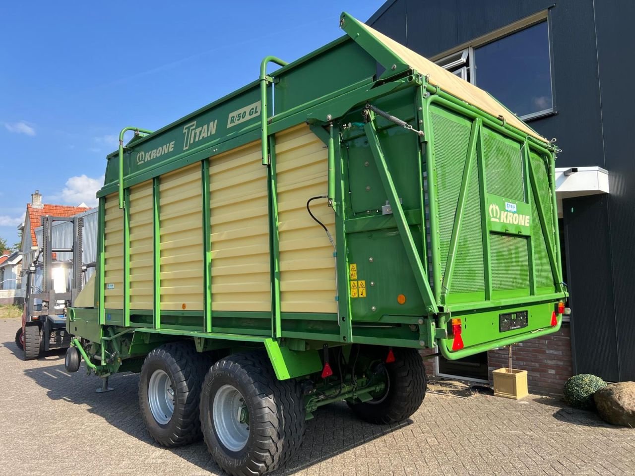 Ladewagen des Typs Krone Titan R50 GL, Gebrauchtmaschine in Vroomshoop (Bild 6)