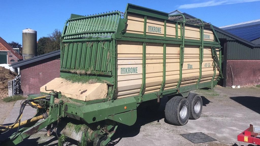 Ladewagen tip Krone Titan Titan 48GL, Gebrauchtmaschine in Wierden (Poză 1)