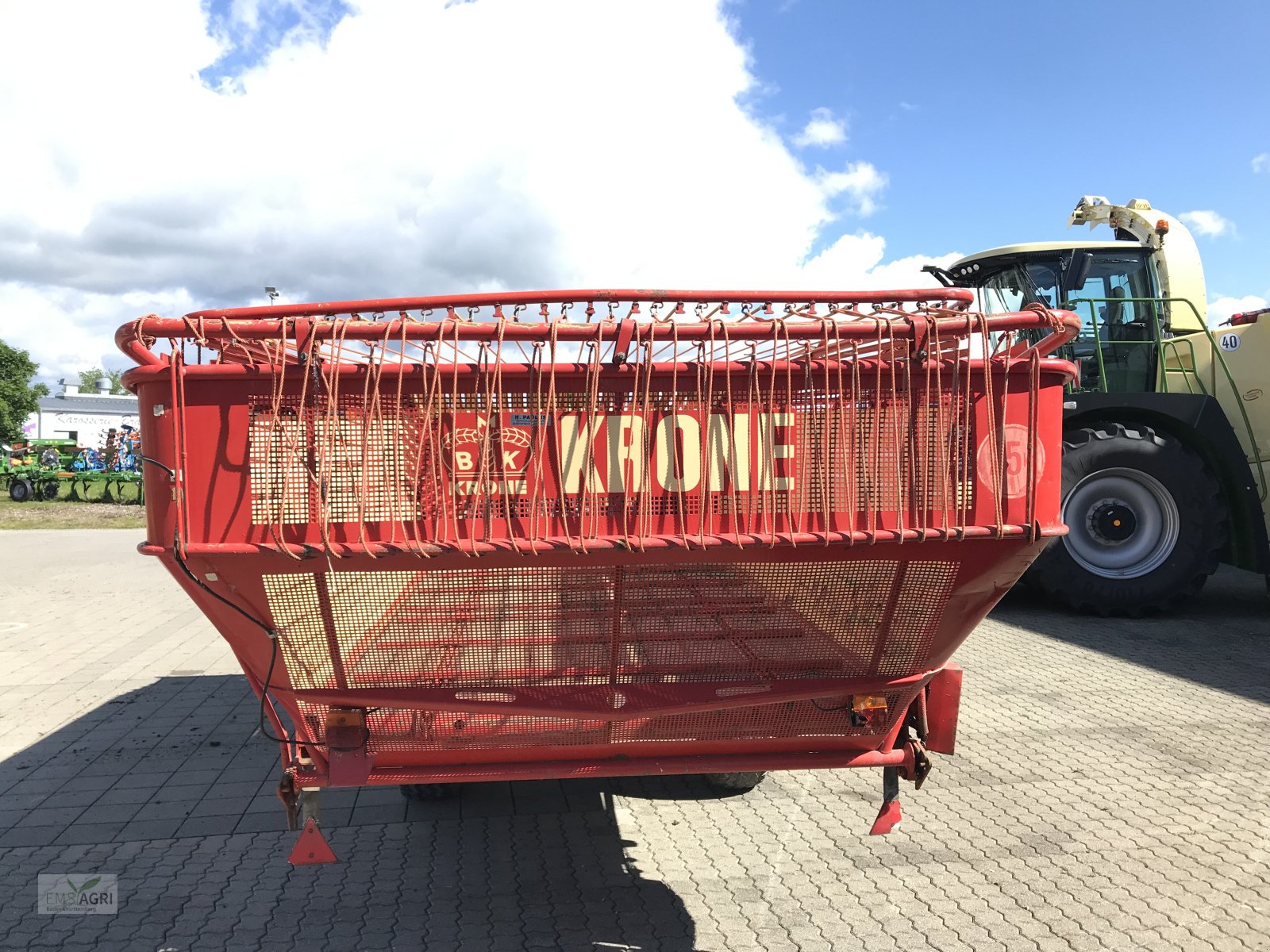 Ladewagen of the type Krone TURBO 2200, Gebrauchtmaschine in Vöhringen (Picture 4)