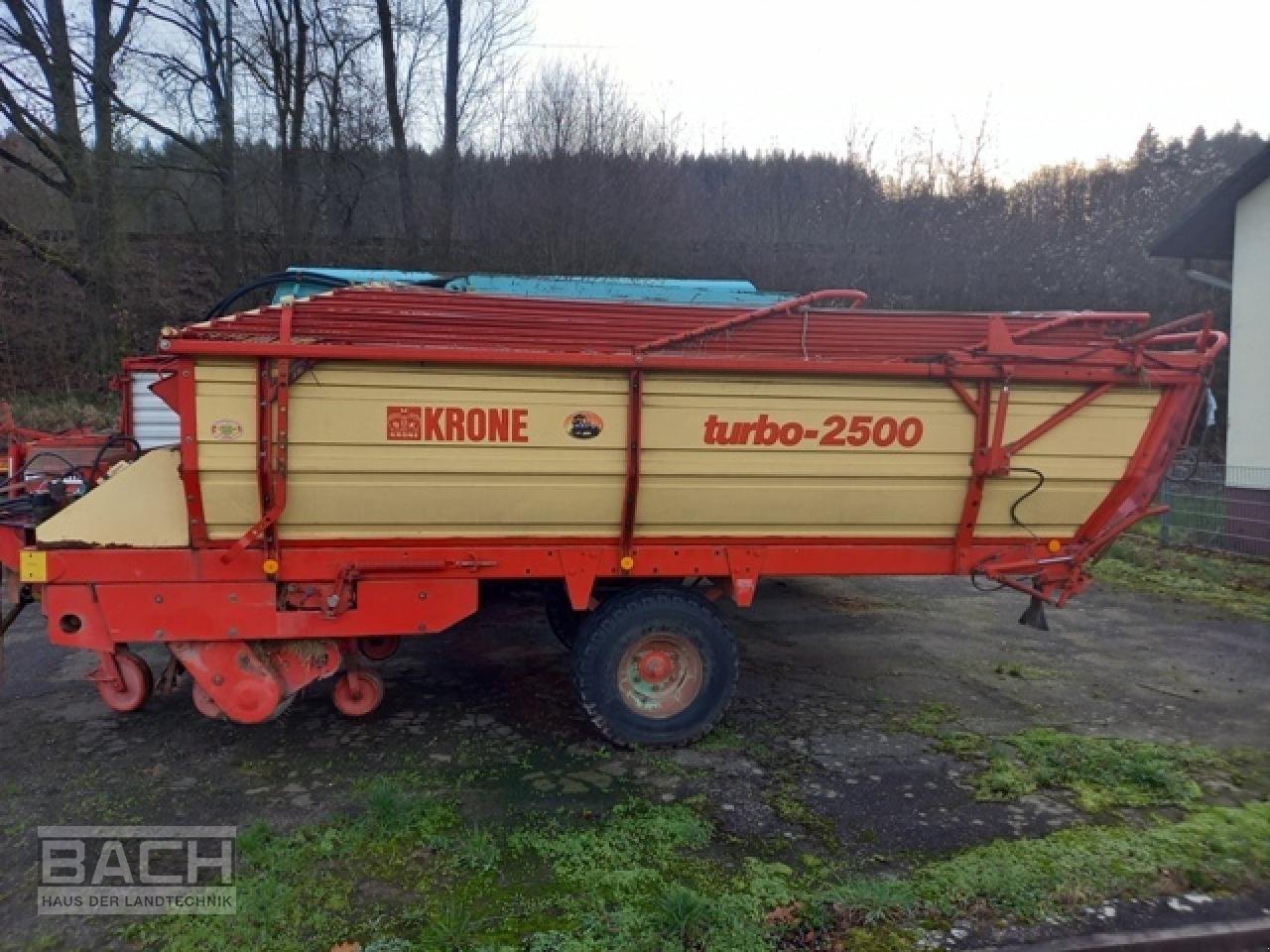 Ladewagen des Typs Krone TURBO 2500, Gebrauchtmaschine in Boxberg-Seehof (Bild 2)