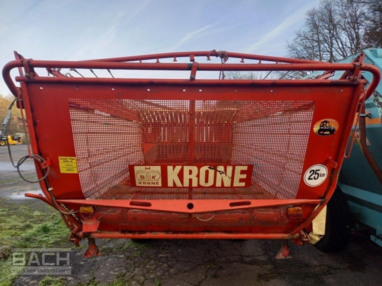 Ladewagen Türe ait Krone TURBO 2500, Gebrauchtmaschine içinde Boxberg-Seehof (resim 3)