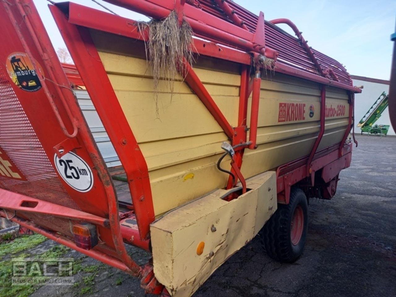 Ladewagen del tipo Krone TURBO 2500, Gebrauchtmaschine In Boxberg-Seehof (Immagine 4)