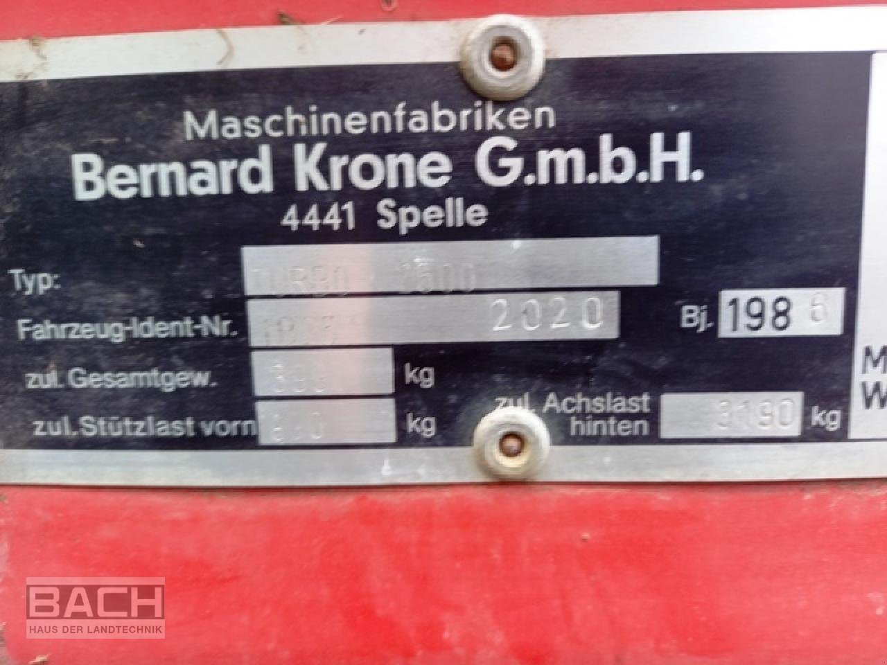 Ladewagen tip Krone TURBO 2500, Gebrauchtmaschine in Boxberg-Seehof (Poză 5)