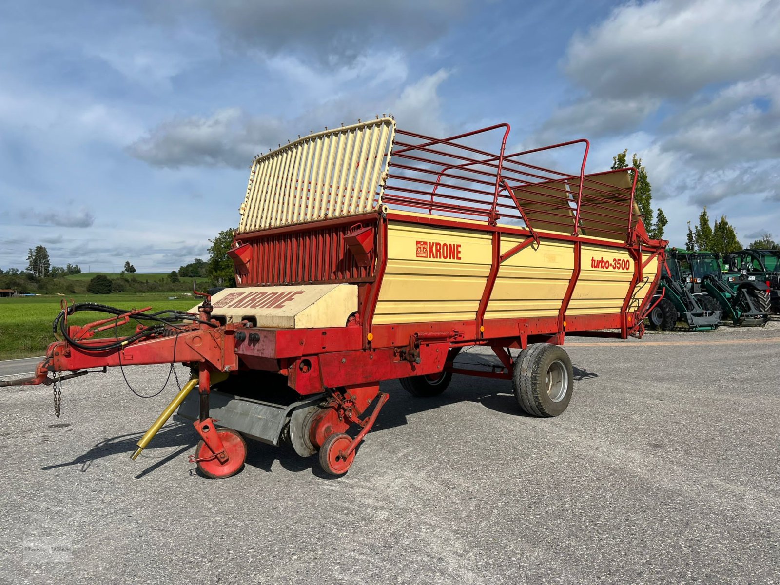 Ladewagen of the type Krone Turbo 3500 T, Gebrauchtmaschine in Antdorf (Picture 1)