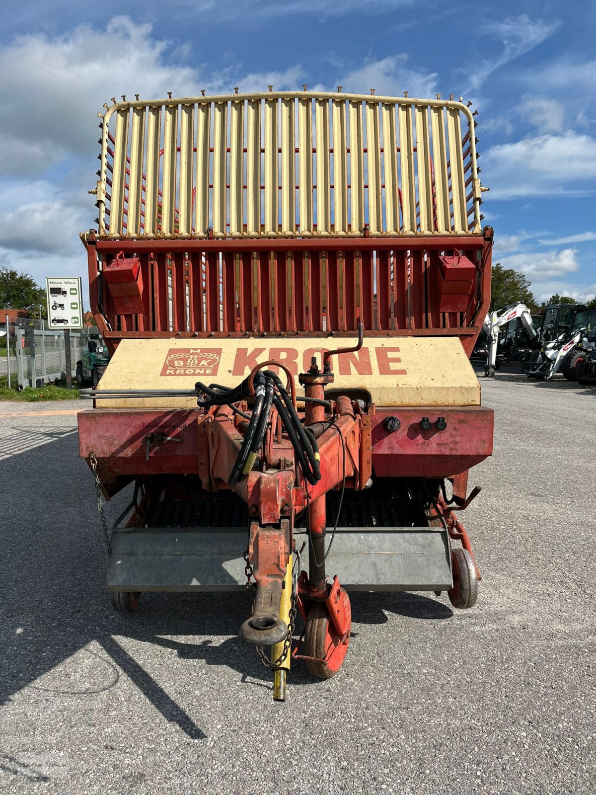 Ladewagen of the type Krone Turbo 3500 T, Gebrauchtmaschine in Antdorf (Picture 4)