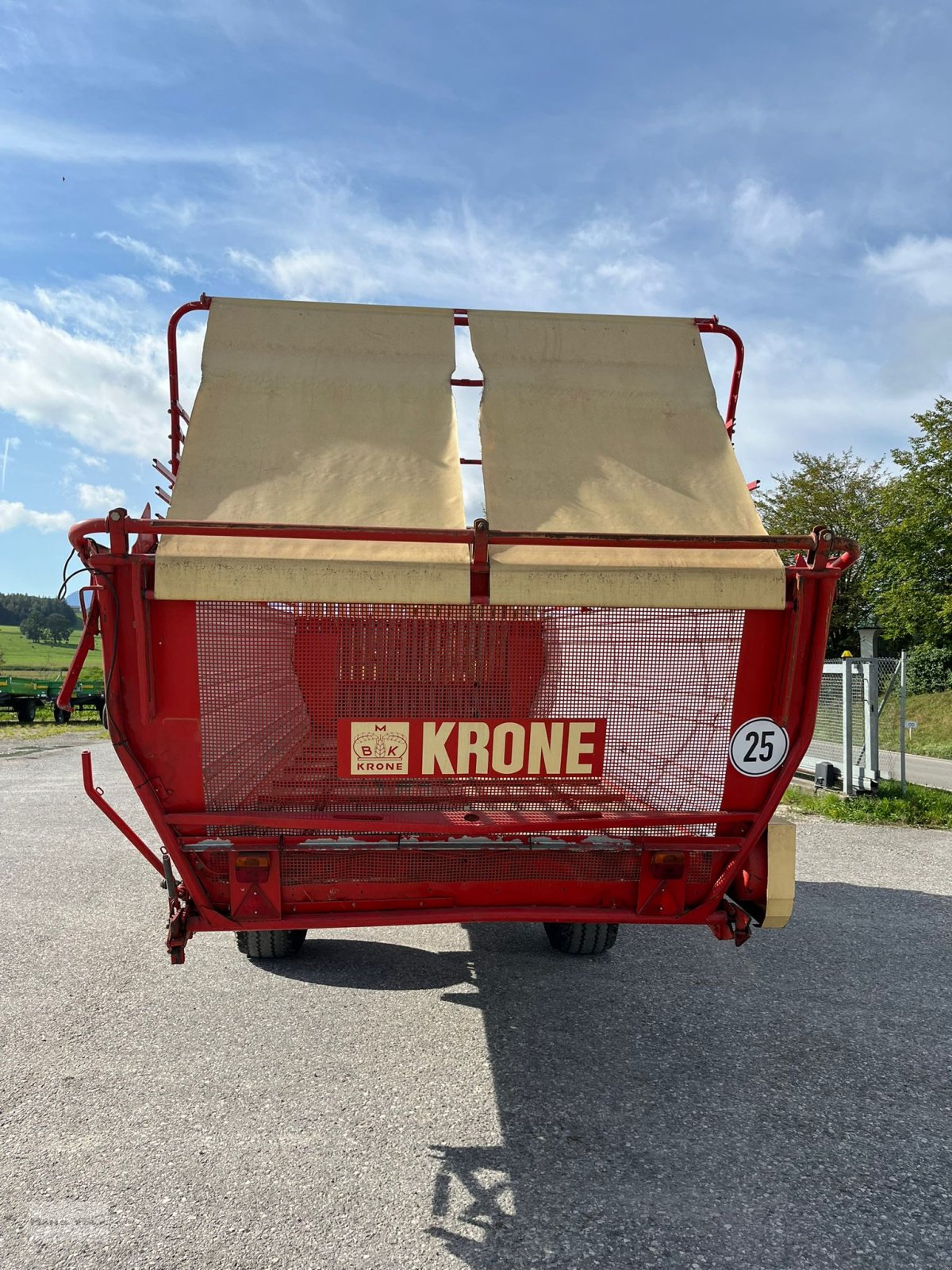 Ladewagen typu Krone Turbo 3500 T, Gebrauchtmaschine w Antdorf (Zdjęcie 7)