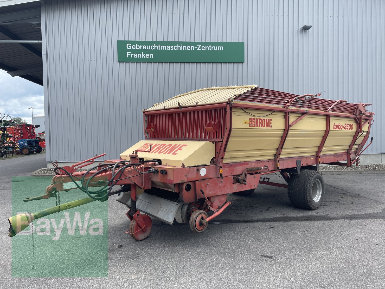 Ladewagen typu Krone Turbo 3500, Gebrauchtmaschine v Bamberg (Obrázek 1)