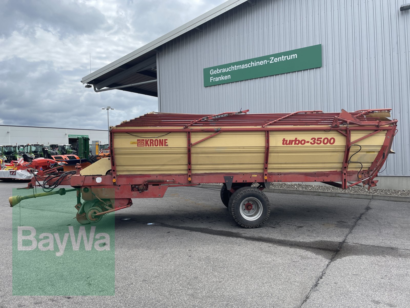 Ladewagen tip Krone Turbo 3500, Gebrauchtmaschine in Bamberg (Poză 2)