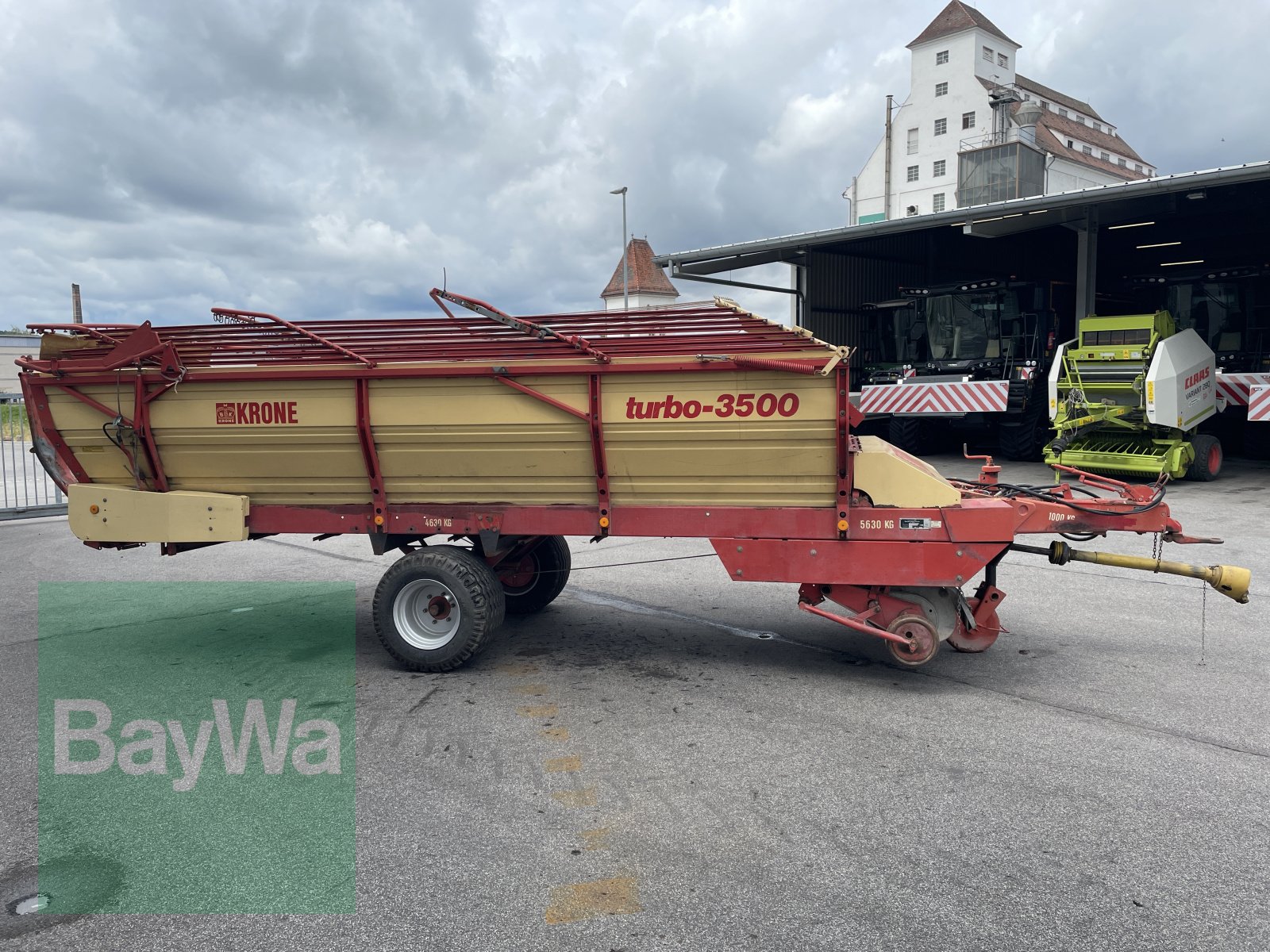 Ladewagen typu Krone Turbo 3500, Gebrauchtmaschine v Bamberg (Obrázok 4)