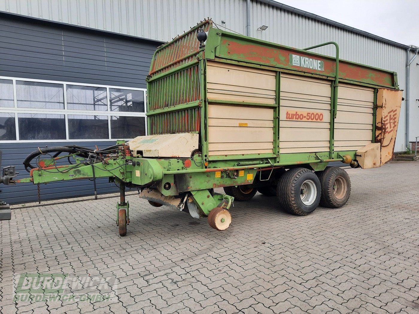 Ladewagen tip Krone Turbo 5000 T, Gebrauchtmaschine in Lamstedt (Poză 1)