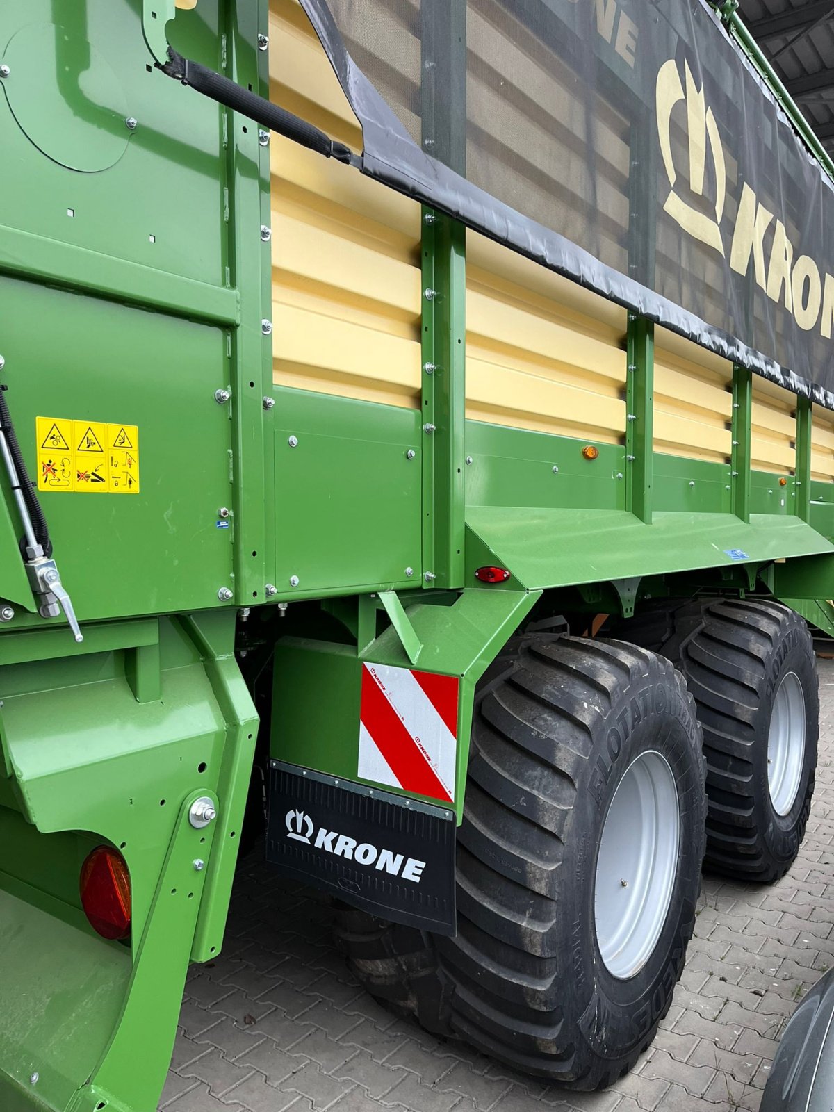 Ladewagen del tipo Krone TX 460 D, Gebrauchtmaschine en Möttingen (Imagen 1)