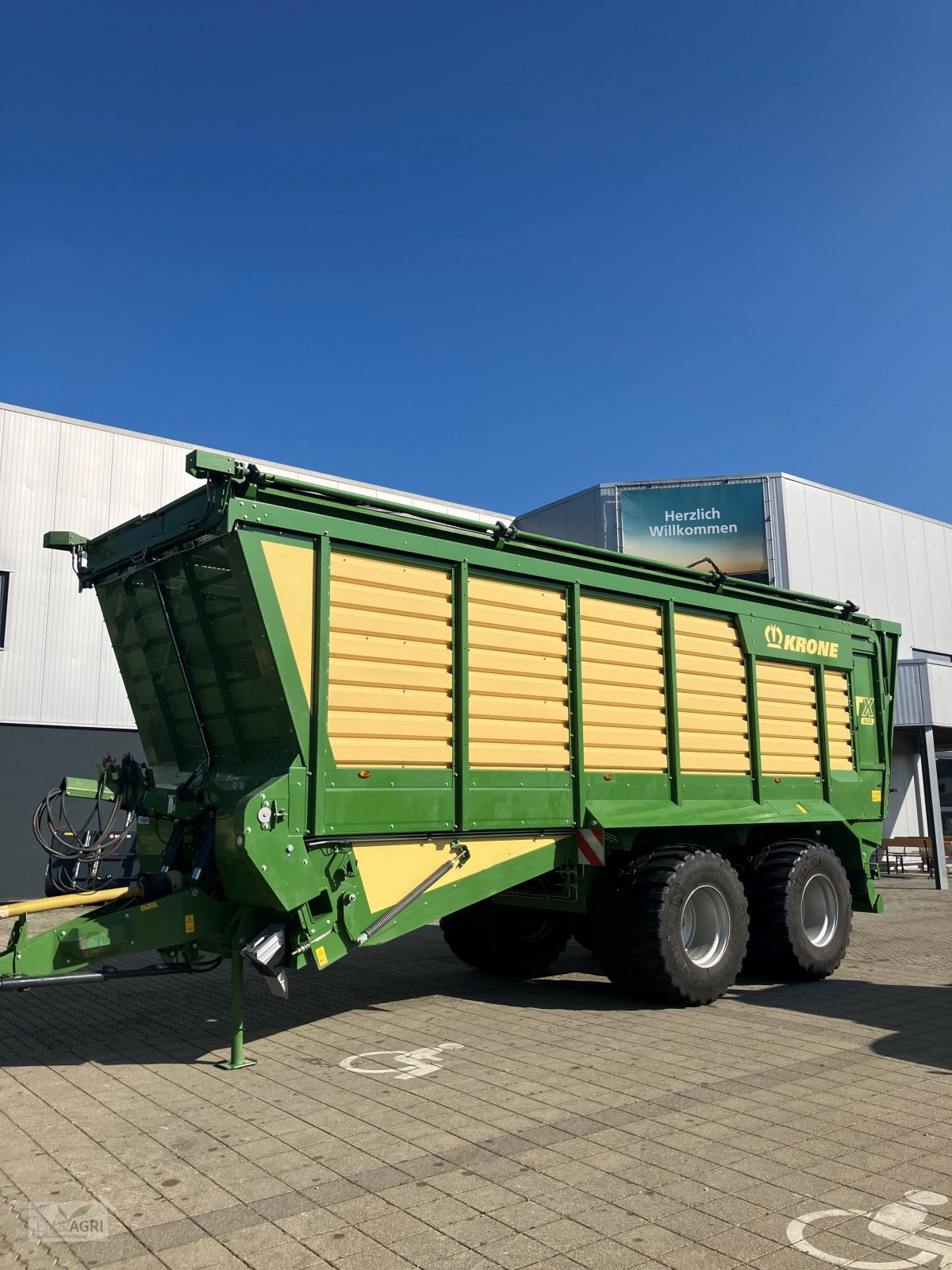 Ladewagen typu Krone TX 460, Gebrauchtmaschine v Vöhringen (Obrázok 4)