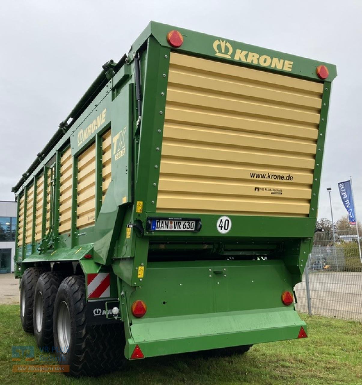 Ladewagen del tipo Krone TX 560 D, Gebrauchtmaschine In Osterburg (Immagine 3)