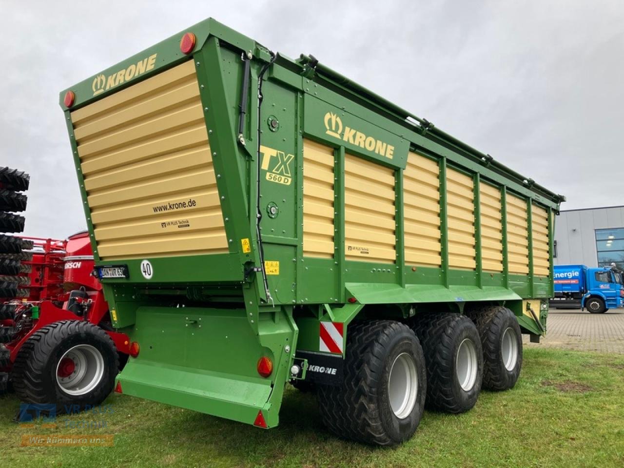 Ladewagen del tipo Krone TX 560 D, Gebrauchtmaschine In Osterburg (Immagine 4)