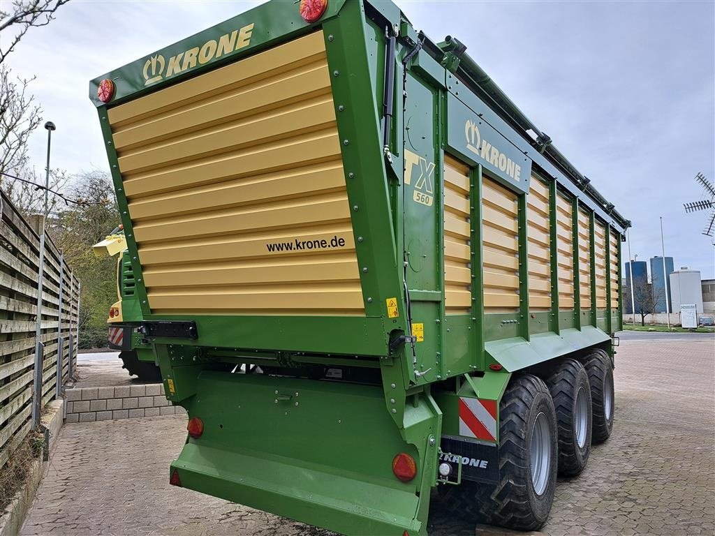 Ladewagen typu Krone TX 560 GL Nyhed: Hydraulisk hjultræk, Gebrauchtmaschine w Nykøbing Mors (Zdjęcie 4)