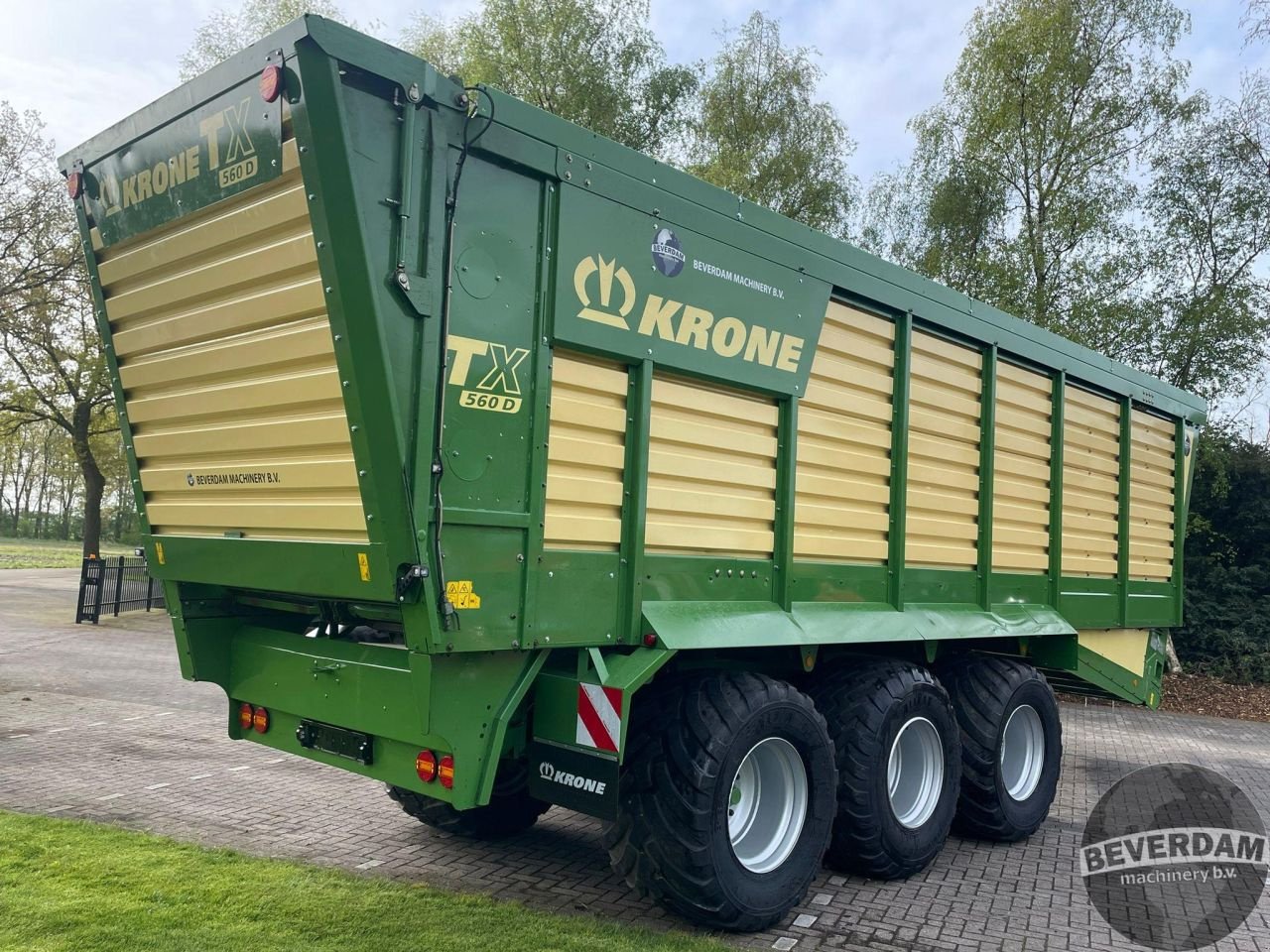 Ladewagen del tipo Krone TX 560, Gebrauchtmaschine en Vriezenveen (Imagen 4)