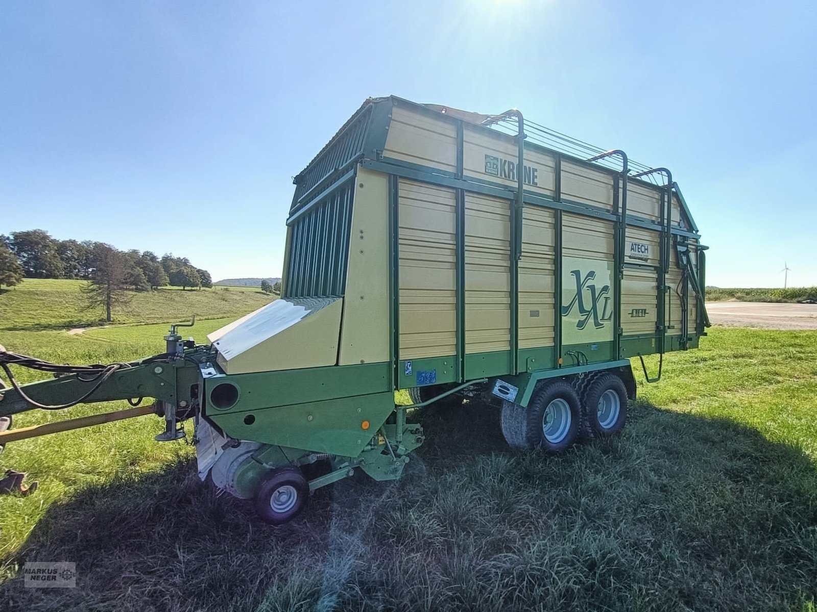 Ladewagen du type Krone XXL R/GL, Gebrauchtmaschine en Berching (Photo 10)