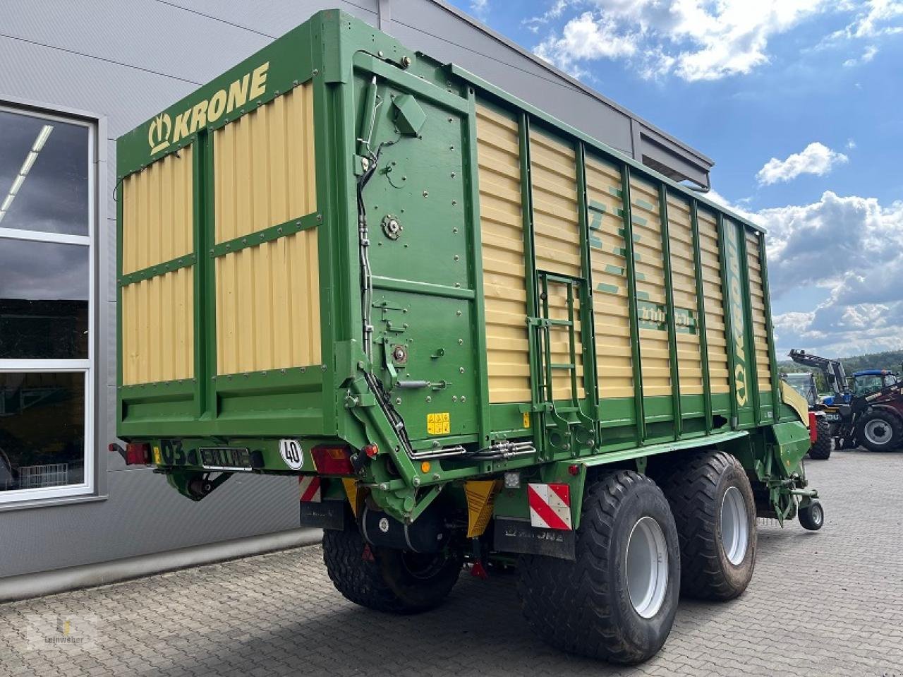 Ladewagen des Typs Krone ZX 400 GD, Gebrauchtmaschine in Neuhof - Dorfborn (Bild 3)